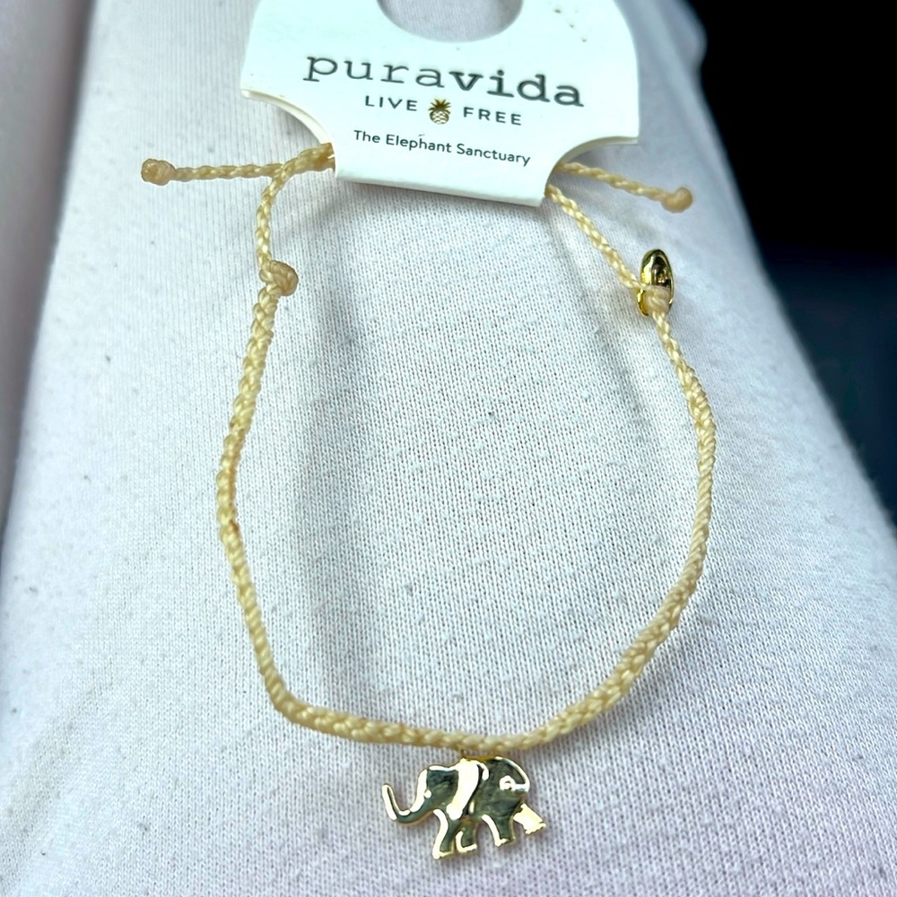 Purevida elephant bracelet